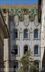 Viennaslide-07321126 Budapest, Postsparkassa, Ödön Lechner 1900-1901 // Budapest, Postal Savings Bank, Ödön Lechner 1900-1901