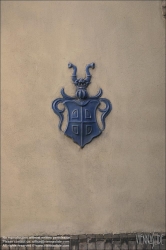 Viennaslide-07321469 Budapest, königlich ungarische Geologische Anstalt, Wappen von Ödön Lechner 1898-1899 // Mining and Geological Survey of Hungary, Crest of Ödön Lechner 1898-1899 