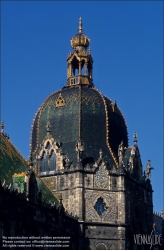 Viennaslide-07321601 Budapest, Ungarisches Museum für Kunstgewerbe von Ödön Lechner 1896 // Budapest, Museum of Applied Arts by Ödön Lechner 1896 