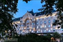 Viennaslide-07322174f Budapest, Gresham Palace, Zsigmond Quittner 1905-1907 // Budapest, Gresham Palace, Zsigmond Quittner 1905-1907 