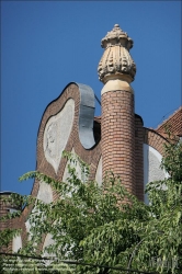 Viennaslide-07323420 Blindenschule (Vakok Iskolája), Sandor Baumgarten, Zsigmond Herzegh 1904 // School of the blind, (Vakok Iskolája), Sandor Baumgarten, Zsigmond Herzegh 1904 