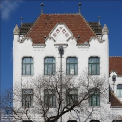 Viennaslide-07323608 Tündérpalota ('Feenpalast'), Schulgebäude, Albert Kálmán Körössy 1909-1911 // Tündérpalota ('Fairy Palace'), Schulgebäude, Albert Kálmán Körössy 1909-1911