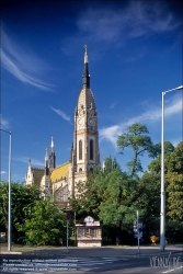 Viennaslide-07324402 Budapest, Ladislaus-Kirche, Szent Laszló tér, Ödön Lechner, Gyula Pártos 1898