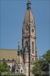 Viennaslide-07324413F Budapest, Ladislaus-Kirche, Szent Laszló tér, Ödön Lechner, Gyula Pártos 1898 // Budapest, Ladislaus Church, Szent Laszló tér, Ödön Lechner, Gyula Pártos 1898  