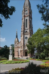 Viennaslide-07324420F Budapest, Ladislaus-Kirche, Szent Laszló tér, Ödön Lechner, Gyula Pártos 1898 // Budapest, Ladislaus Church, Szent Laszló tér, Ödön Lechner, Gyula Pártos 1898  