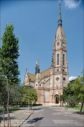 Viennaslide-07324424 Budapest, Ladislaus-Kirche, Szent Laszló tér, Ödön Lechner, Gyula Pártos 1898 // Budapest, Ladislaus Church, Szent Laszló tér, Ödön Lechner, Gyula Pártos 1898  