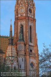 Viennaslide-07324459 Budapest, Ladislaus-Kirche, Szent Laszló tér, Ödön Lechner, Gyula Pártos 1898 // Budapest, Ladislaus Church, Szent Laszló tér, Ödön Lechner, Gyula Pártos 1898