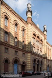 Viennaslide-07324903F Budapest, Rumbach-Synagoge, Rumbach utca 11–13, Otto Wagner 1872 // Budapest, Rumbach Synagogue, Rumbach utca 11–13, Otto Wagner 1872