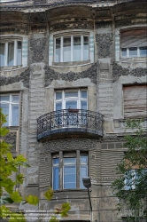 Viennaslide-07327101 Budapest, Wohnhaus Báthory utca 3, Aladár Kármán und Gyula Ullman, 1903 // Budapest, Apartment House Báthory utca 3, Aladár Kármán and Gyula Ullman, 1903