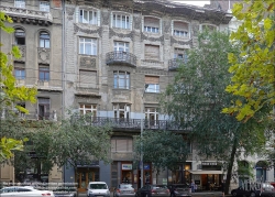 Viennaslide-07327103 Budapest, Wohnhaus Báthory utca 3, Aladár Kármán und Gyula Ullman, 1903 // Budapest, Apartment House Báthory utca 3, Aladár Kármán and Gyula Ullman, 1903