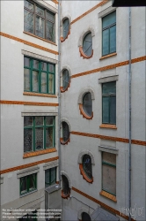 Viennaslide-07327218 Budapest, Wohnhaus Béla Bedö, Honved utca 3, Emil Vidor 1903 // Budapest, Apartment House Béla Bedö, Honved utca 3, Emil Vidor 1903