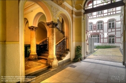 Viennaslide-07327334h Budapest, Elektrogerätefabrik und Wohnhaus Eötvös utca 38 von Ignác Bodnár und Jenő Lukács, Architekt Ákos Marton, 1905-1906 // Budapest, Electrical appliance factory and residential building Eötvös utca 38 of Ignác Bodnár und Jenő Lukács, Architect Ákos Marton, 1905-1906