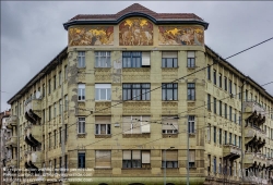 Viennaslide-07327352f Wohnhaus der Bürgerbrauerei, Népszinház utca 22, Emil Vidor, 1906 // Apartment Building of the Citicen's Brewery, Népszinház utca 22, Emil Vidor, 1906