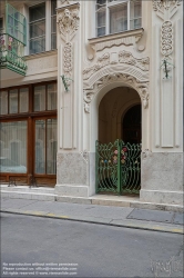 Viennaslide-07327718 Budapest, Hajós utca 32, Gáspár Szedős Geschäfts- und Wohnhaus, Architekten Béla Málnai und Miklós Román, 1903 // Budapest, Hajós utca 32, Gáspár Szedős Office- and Apartment House by Architekts Béla Málnai and Miklós Román, 1903