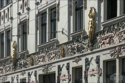 Viennaslide-07327912 Budapest, Lindenbaum-Haus, Izabella utca 94, Frigyes Spiegel und Fülöp Weinréb 1896-1897 // Budapest, Lindenbaum-House, Izabella utca 94, Frigyes Spiegel and Fülöp Weinréb 1896-1897 