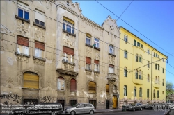 Viennaslide-07328898 Budapest, Wohnhaus Szondi utca 75, Albert Kálmán Kőrössy 1906 // Budapest, Apartment Building Szondi utca 75, Albert Kálmán Kőrössy 1906