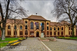 Viennaslide-07329203f Budapest, Rathaus des XX. Bezirks, Henrik Böhm, Armin Hegedüs 1906 // Budapest, Town Hall XX. District, Henrik Böhm, Armin Hegedüs 1906
