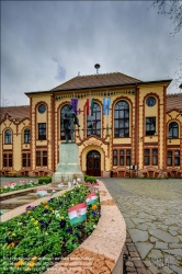 Viennaslide-07329207f Budapest, Rathaus des XX. Bezirks, Henrik Böhm, Armin Hegedüs 1906 // Budapest, Town Hall XX. District, Henrik Böhm, Armin Hegedüs 1906