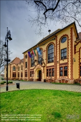 Viennaslide-07329208f Budapest, Rathaus des XX. Bezirks, Henrik Böhm, Armin Hegedüs 1906 // Budapest, Town Hall XX. District, Henrik Böhm, Armin Hegedüs 1906