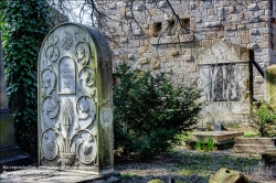 Viennaslide-07329412f Budapest, Jüdischer Friedhof (Szertartási épület) Salgótarján utca, Grabmal von Bacher Vilmos, Gestaltung von Béla Lajta // Budapest, Jewisch Cemetry (Szertartási épület) Salgótarján utca, Grave of Bacher Vilmos, Design by Béla Lajta