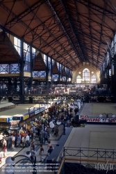 Viennaslide-07331113 Budapest, Markthalle - Budapest, Market Hall