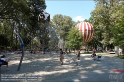 Viennaslide-07337090 Budapest, Stadtwäldchen Varosliget, Kinderspielplatz // Budapest, Varosliget, Childrens Playground