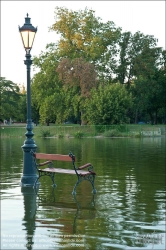 Viennaslide-07337208 Budapest, Stadtwäldchen (Varosliget), Teich // Budapest, Varosliget, Pond