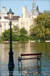 Viennaslide-07337209 Budapest, Stadtwäldchen (Varosliget), Teich // Budapest, Varosliget, Pond