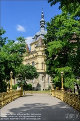 Viennaslide-07337225 Budapest, Stadtwäldchen (Varosliget), Burg Vajdahunyad (Vajdahunyad vára) // Budapest, Varosliget, Vajdahunyad Castle