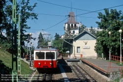 Viennaslide-07360302 Budapest, Umgebung, Zahnradbahn - Budapest, Surroundings, Cog-Wheel Railway