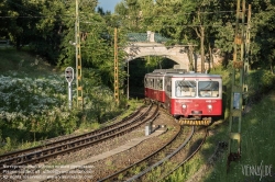 Viennaslide-07360304 Budapest, Umgebung, Zahnradbahn - Budapest, Surroundings, Cog-Wheel Railway