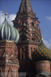 Viennaslide-27101203 Moskau, Roter Platz, Basilius-Kathedrale - Moscow, Red Square, Saint Basil's Cathedral