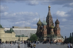 Viennaslide-27101206 Moskau, Roter Platz, Basilius-Kathedrale - Moscow, Red Square, Saint Basil's Cathedral