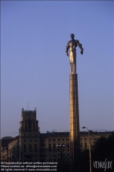Viennaslide-27102201 Moskau, Denkmal Juri Gagarin - Moscow, Juri Gagarin Monument