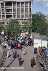 Viennaslide-27103206 Moskau, Straßenmarkt - Moscow, Street Market