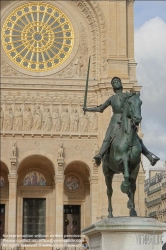 Viennaslide-69000021 Paris, Denkmal Jeanne d'Arc // Paris, Jeanne d'Arc Monument