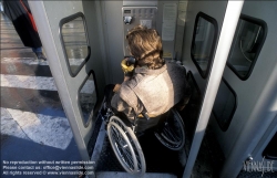 Viennaslide-71020305 Rollstuhlfahrer - Disabled Person