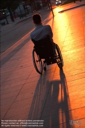 Viennaslide-71020311 Rollstuhlfahrer - Disabled Person