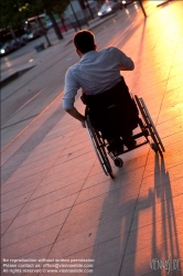 Viennaslide-71020312 Rollstuhlfahrer - Disabled Person