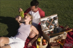 Viennaslide-72000210 Paar, Picknick - Couple doing Picnic