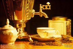 Viennaslide-72352101 Samowar, Teezubereitung - Samowar, Tea Preparation
