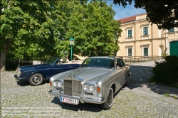 Viennaslide-77000131 Rolls-Royce vor Schloss Judenau - Rolls-Royce Luxury Car