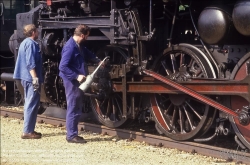 Viennaslide-77702141 Historische Dampflok - Historic Steam Engine