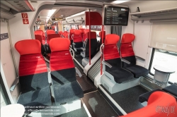 Viennaslide-77710201 Innenraum eines Bombardier Nahverkehrszuges Talent 3