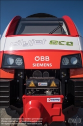 Viennaslide-77710207 Personentriebwagen Siemens Cityjet Eco, Frontansicht