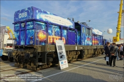 Viennaslide-77711604 Berlin, Verkehrsmesse Innotrans, Innoshunt Hybridlok 