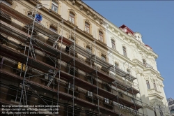 Viennaslide-78130118 Wien, Fassadensanierung eines Gründerzeithauses