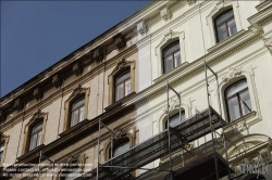 Viennaslide-78130121 Wien, Fassadensanierung eines Gründerzeithauses