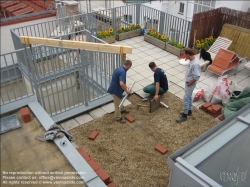 Viennaslide-78315015 Umbau einer Terrasse zum Dachgarten - Conversion of a Terrace to a Rooftop Garden