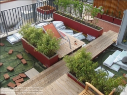 Viennaslide-78315052 Umbau einer Terrasse zum Dachgarten - Conversion of a Terrace to a Rooftop Garden